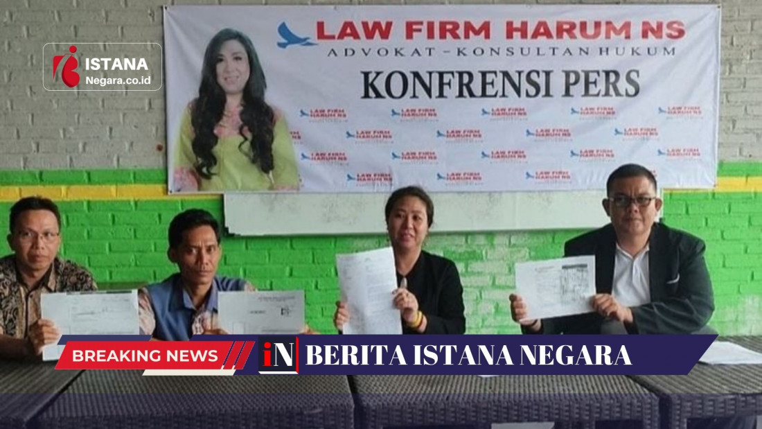 Wahidin bersama Law Firm Harum NS, menggelar pers konfrens di Kota Cirebon pada Sabtu siang (17/6/2023). Mereka menunjukkan bukti dan mengungkapkan fakta fakta dugaan tindakan penipuan yang dilakukan oknum AKP SW, bersama menantunya IPDA D, dan juga Aipda H dan NY.