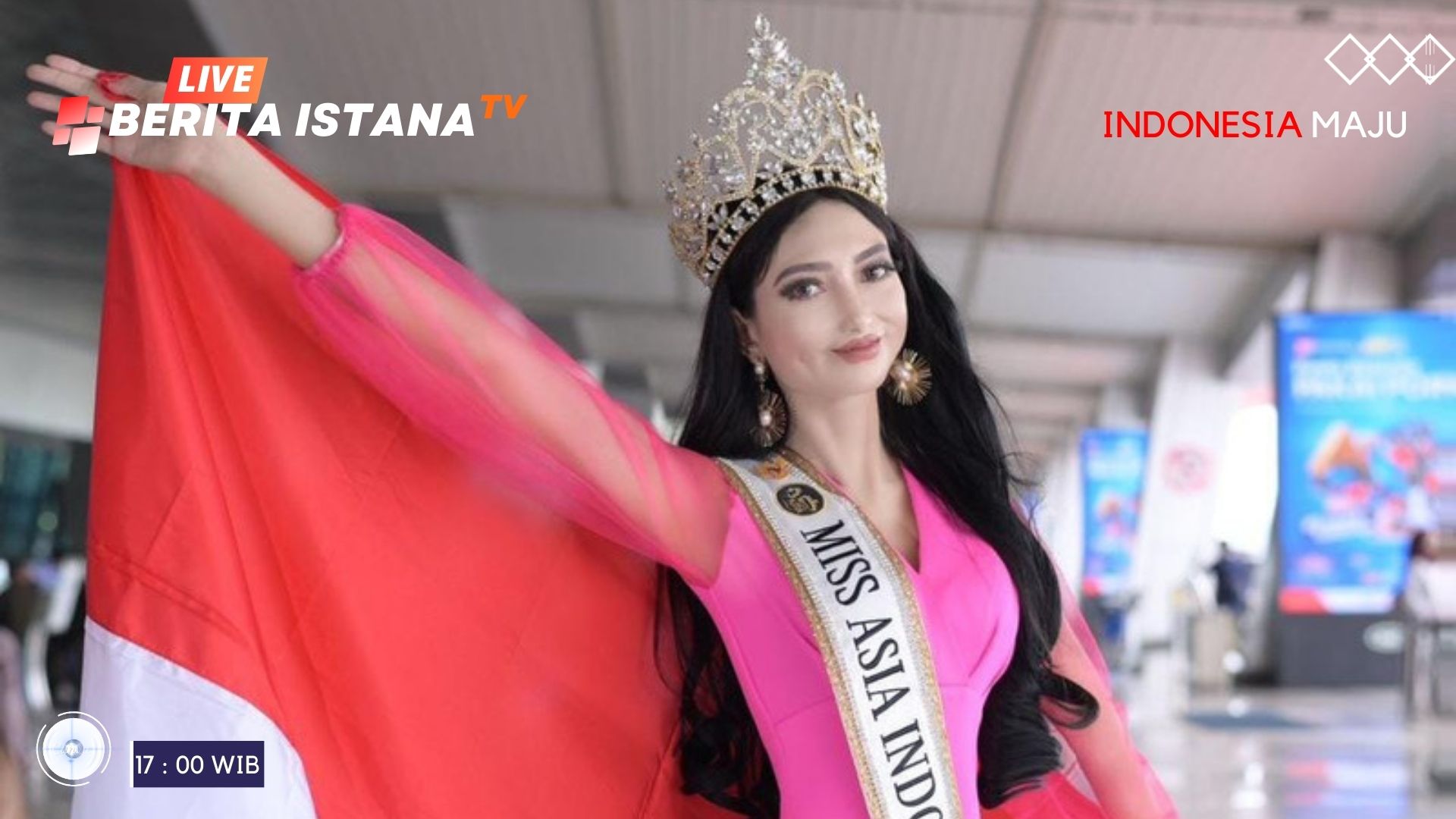 Kalisa Putri Delegasi Indonesia di Ajang Miss Asia Internasional 2023