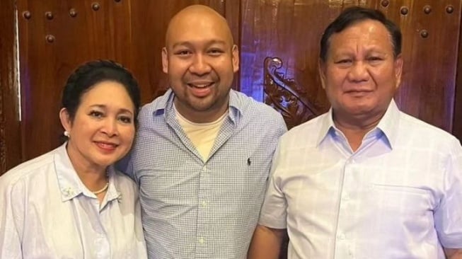 Titiek Soeharto, Didit Prabowo dan Prabowo Subianto (instagram)